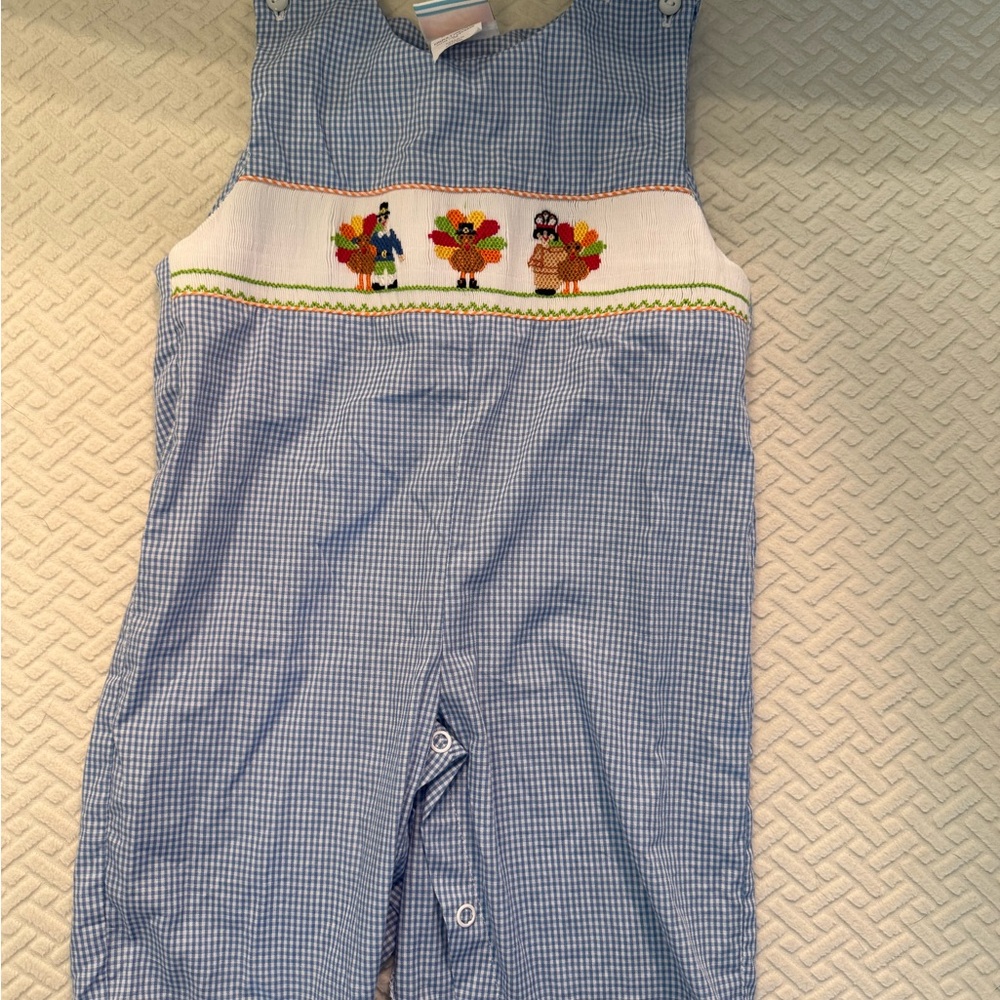Smocked Thanksgiving Jumper 9M